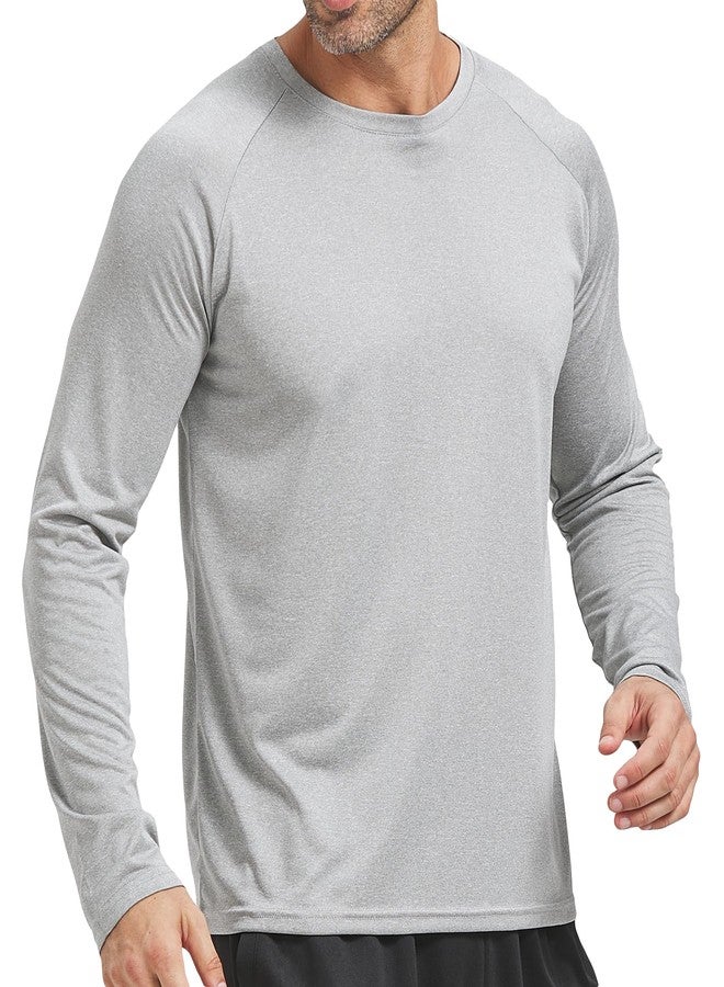 AKAWOOKO 4 Pack Men's Dry Fit T Shirts, Athletic Running Gym Workout Short Long Sleeve Tee Shirts for Men (X-Large, D02) - Image 3